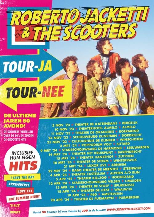 Roberto Jacketti & The Scooters - Tour-Ja, Tour-Nee